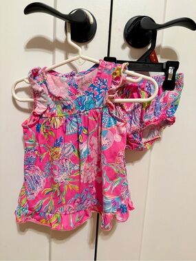 Lilly Pulitzer 3-6 Month Dress with Bloomers